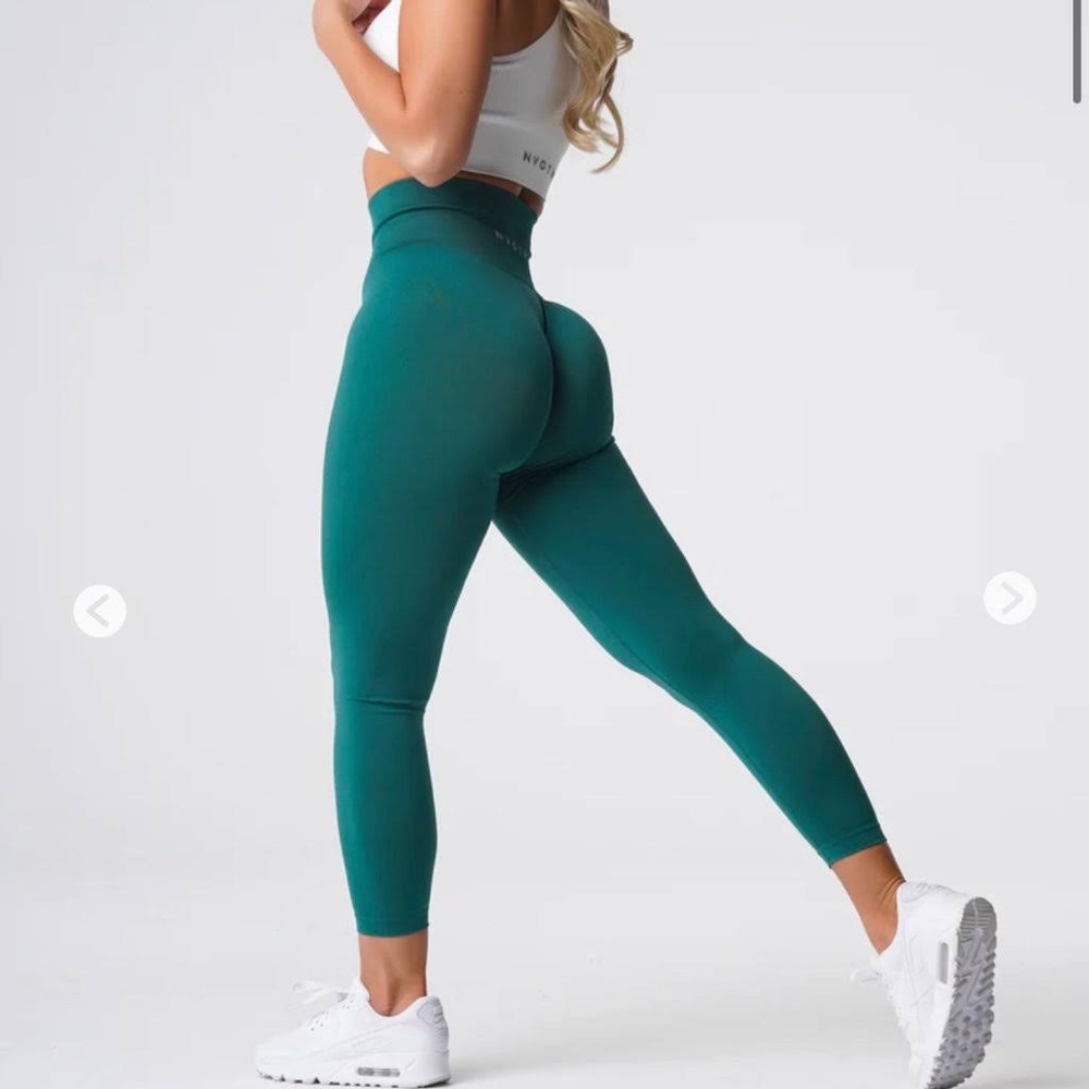 Teal NVGTN seamless leggings